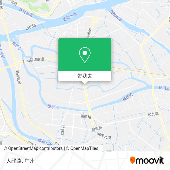 人绿路地图