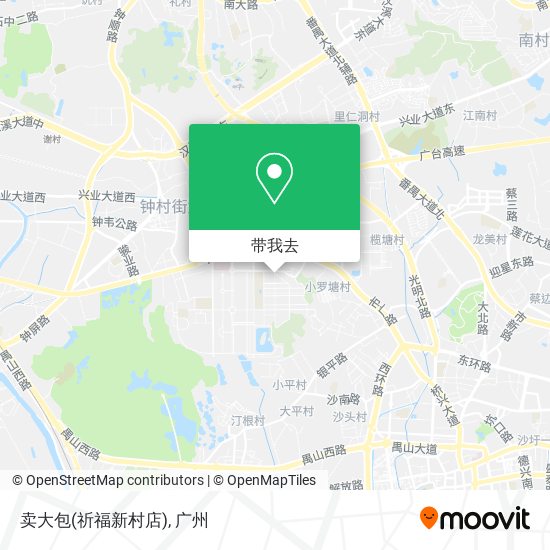 卖大包(祈福新村店)地图
