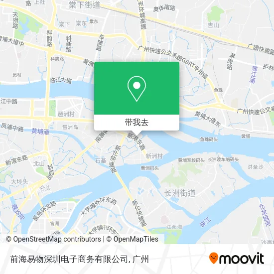 前海易物深圳电子商务有限公司地图