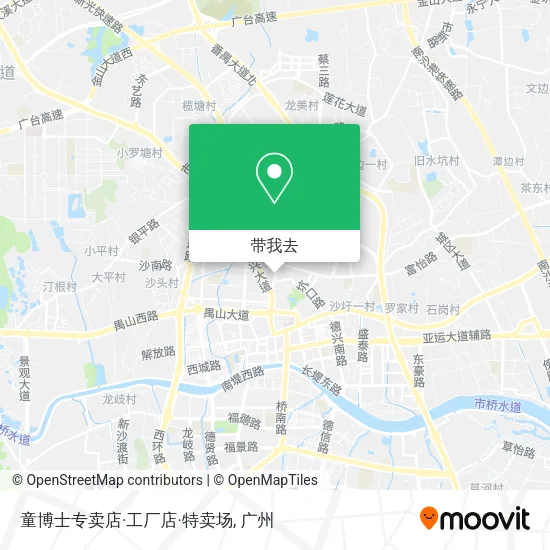 童博士专卖店·工厂店·特卖场地图