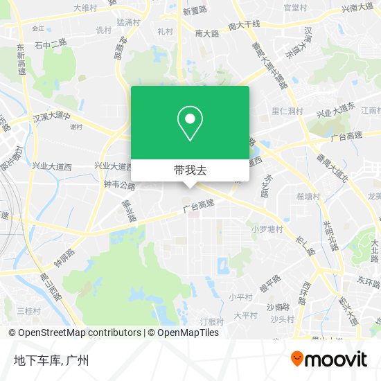 地下车库地图