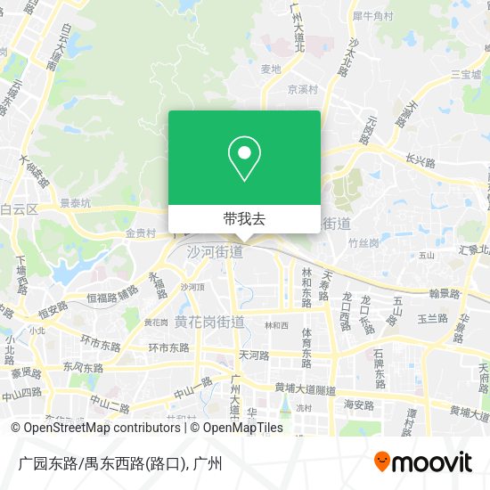广园东路/禺东西路(路口)地图