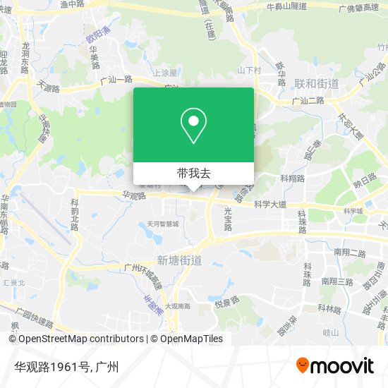 华观路1961号地图