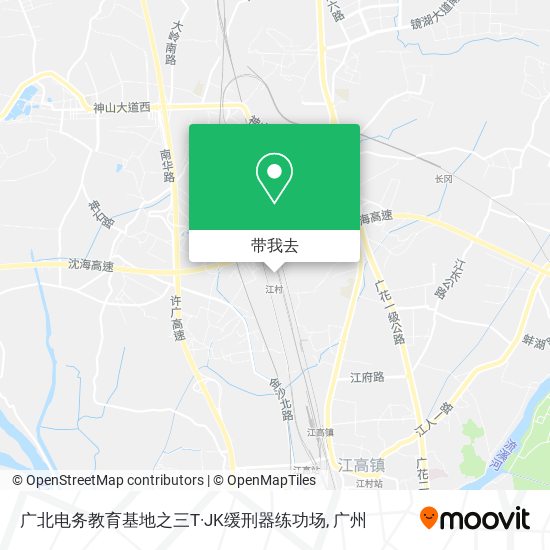 广北电务教育基地之三T·JK缓刑器练功场地图