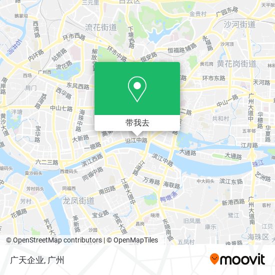 广天企业地图