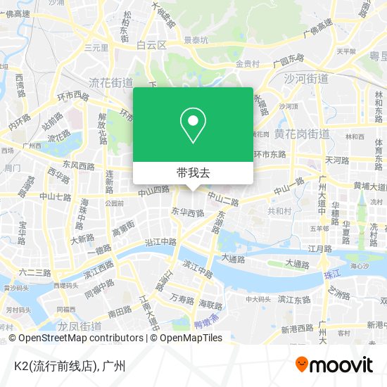 K2(流行前线店)地图