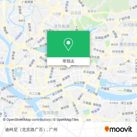 迪柯尼（北京路广百）地图