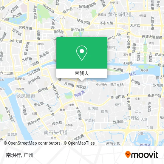 南玥行地图