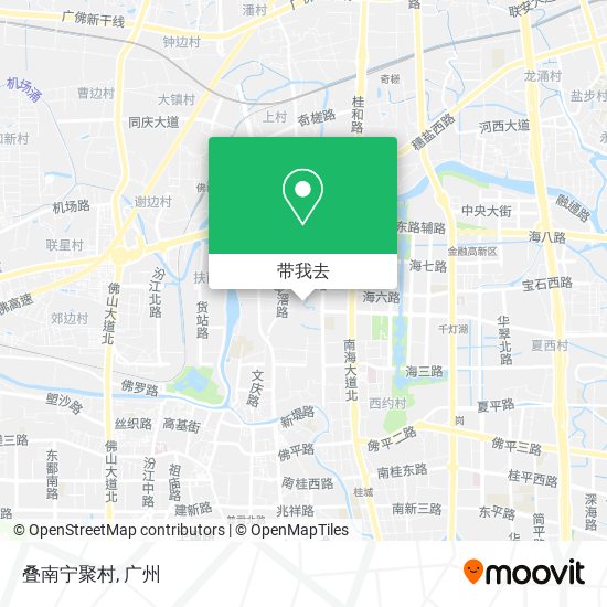 叠南宁聚村地图