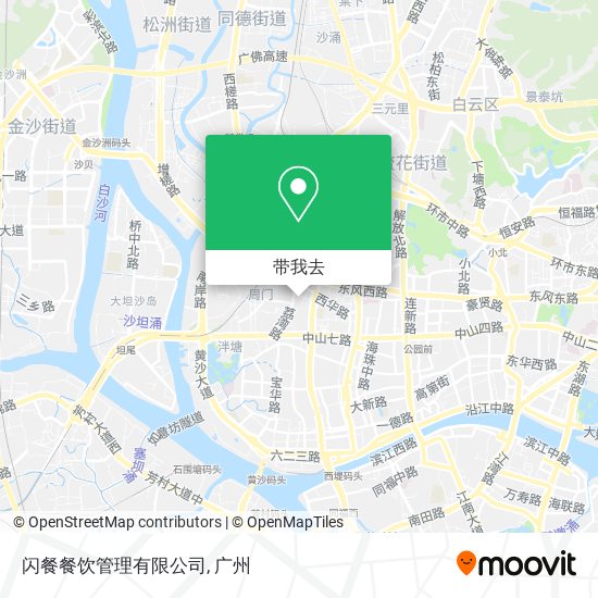 闪餐餐饮管理有限公司地图