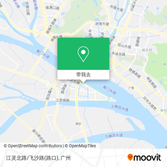 江灵北路/飞沙路(路口)地图