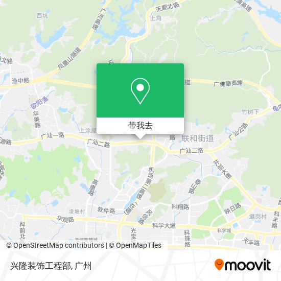 兴隆装饰工程部地图