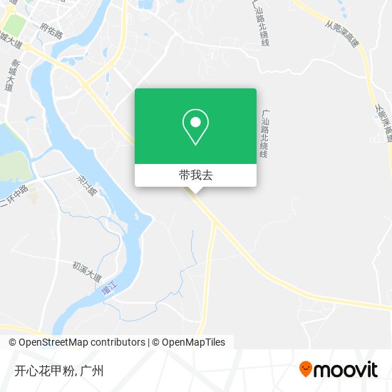 开心花甲粉地图