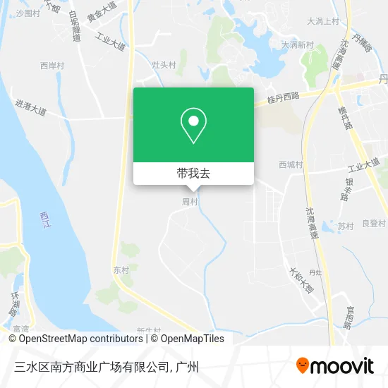 三水区南方商业广场有限公司地图
