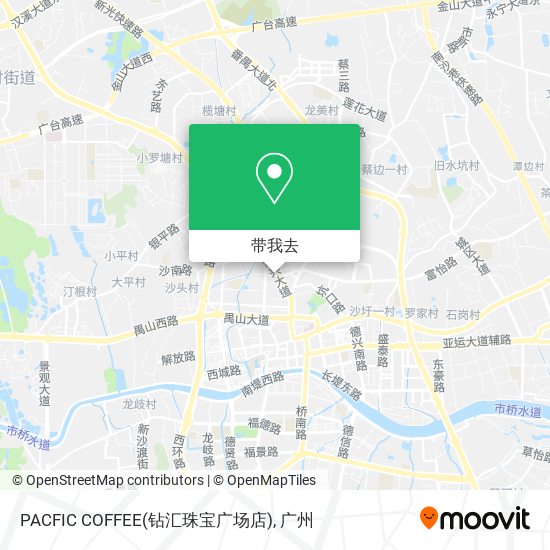 PACFIC COFFEE(钻汇珠宝广场店)地图