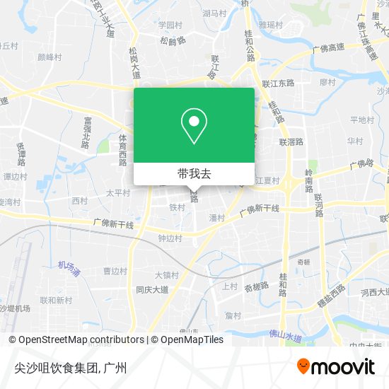 尖沙咀饮食集团地图