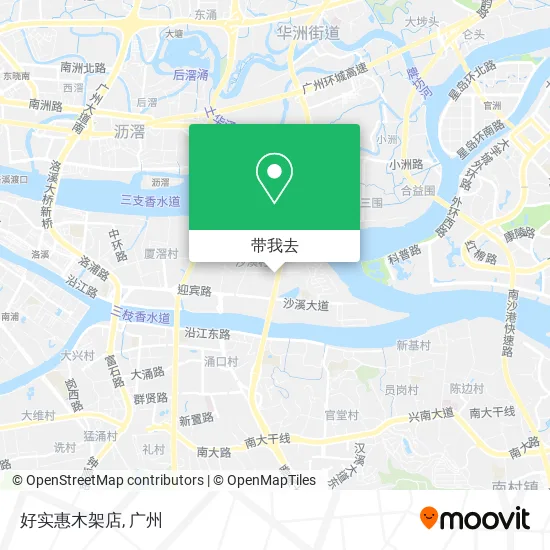 好实惠木架店地图