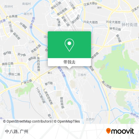 中八路地图