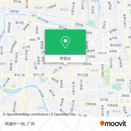 弼塘中一街地图