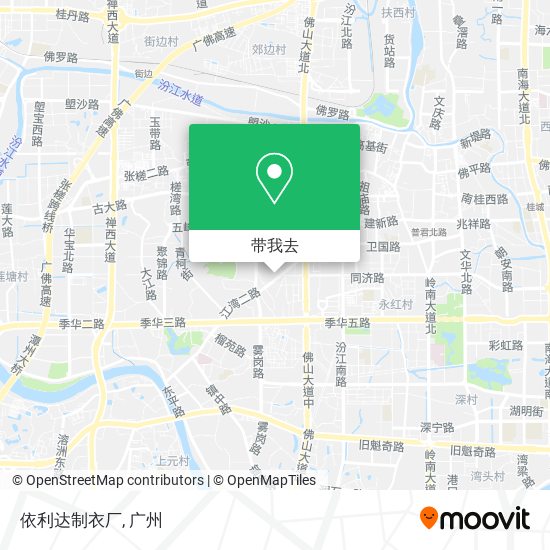 依利达制衣厂地图