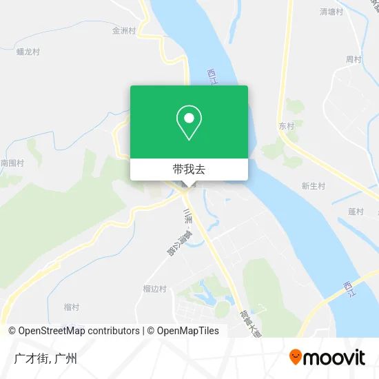 广才街地图