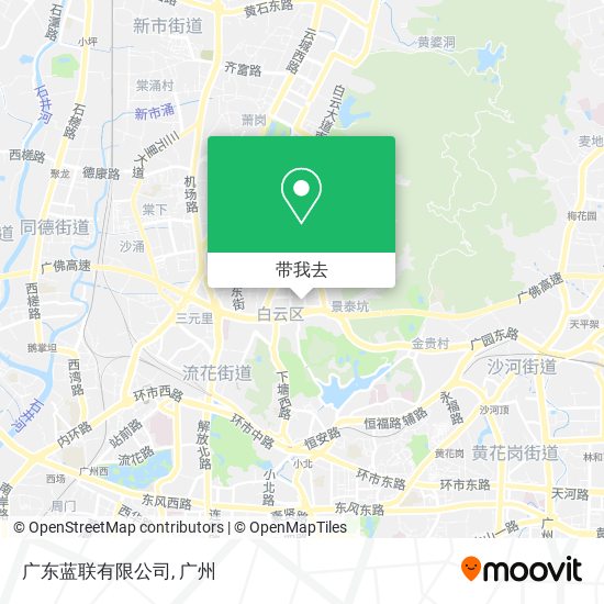 广东蓝联有限公司地图