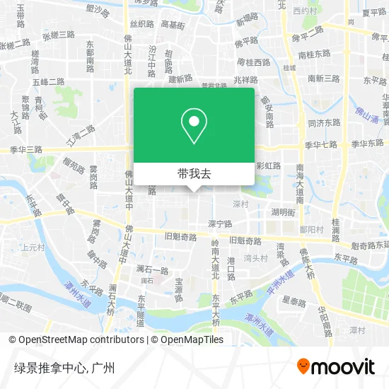 绿景推拿中心地图