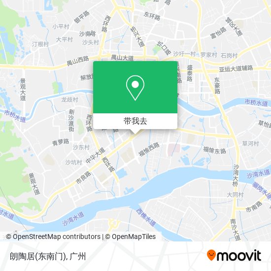 朗陶居(东南门)地图
