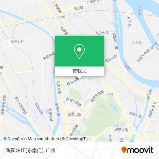陶园农庄(东南门)地图