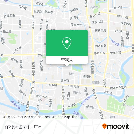 保利·天玺-西门地图
