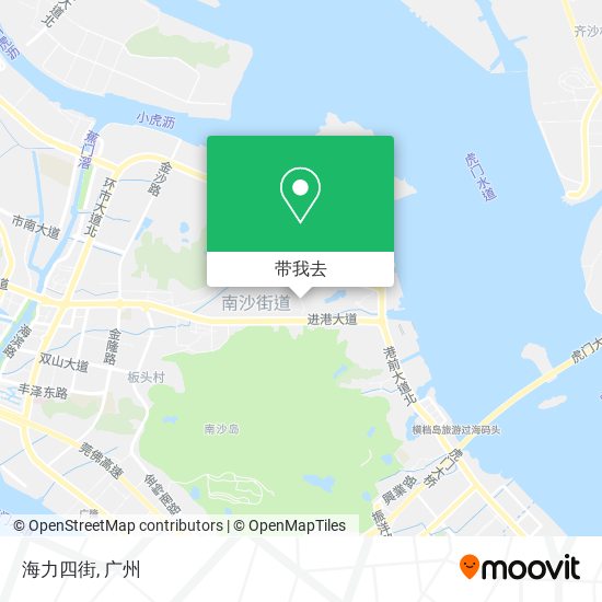 海力四街地图