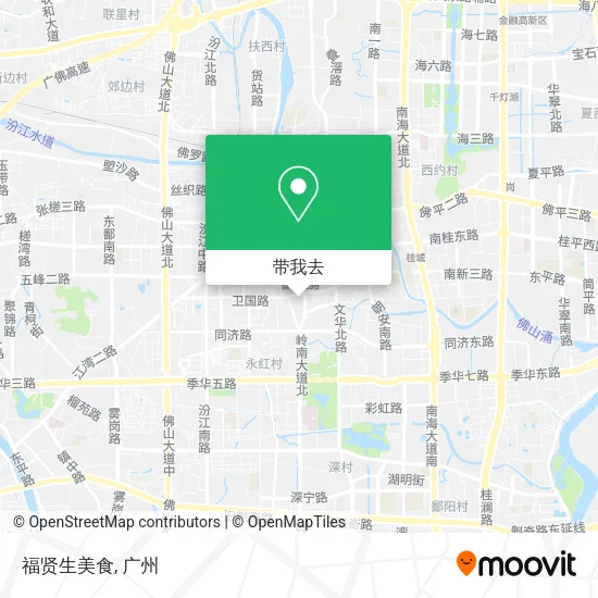 福贤生美食地图