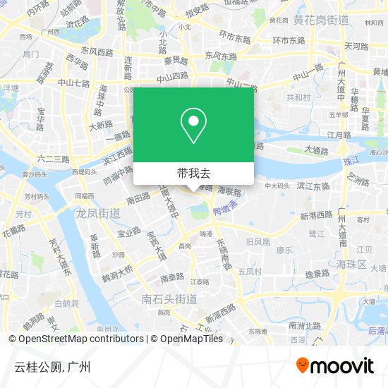 云桂公厕地图