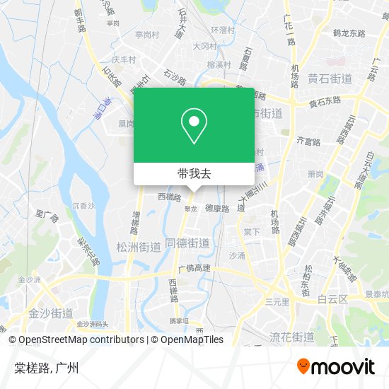 棠槎路地图