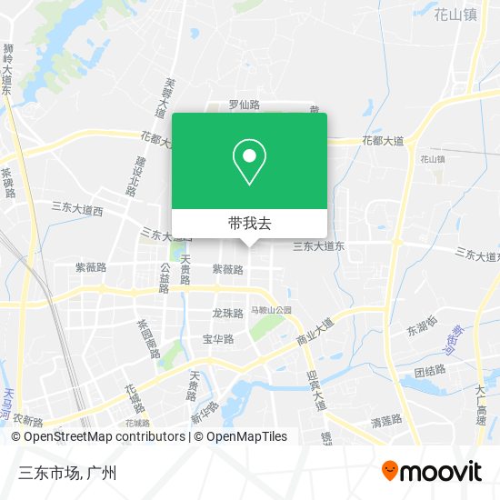三东市场地图