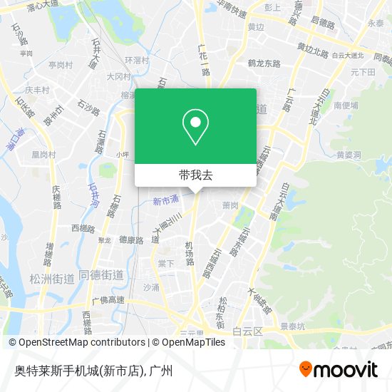 奥特莱斯手机城(新市店)地图