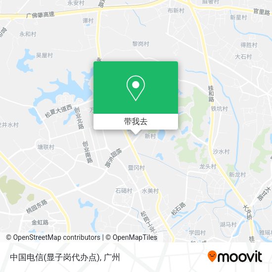 中国电信(显子岗代办点)地图