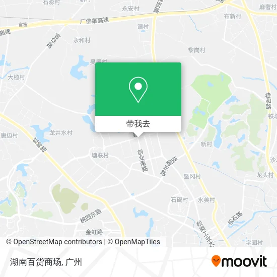 湖南百货商场地图