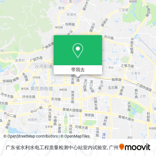 广东省水利水电工程质量检测中心站室内试验室地图