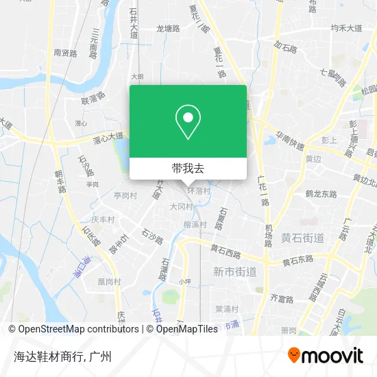 海达鞋材商行地图