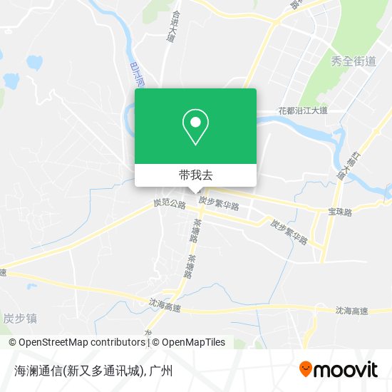 海澜通信(新又多通讯城)地图