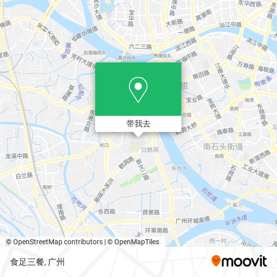 食足三餐地图