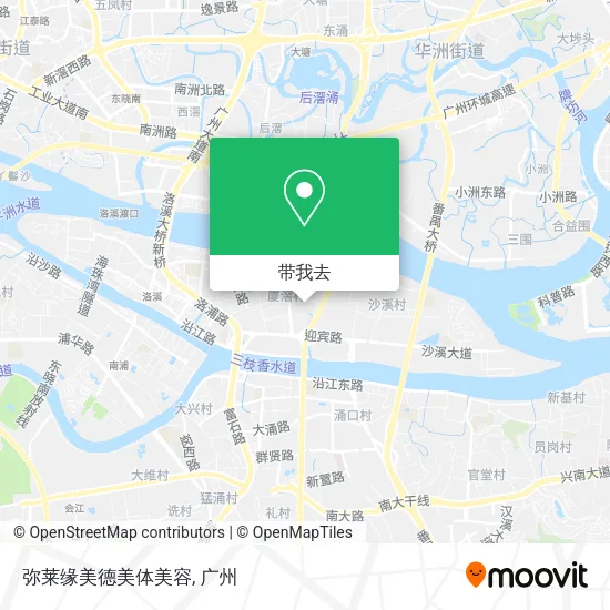 弥莱缘美德美体美容地图