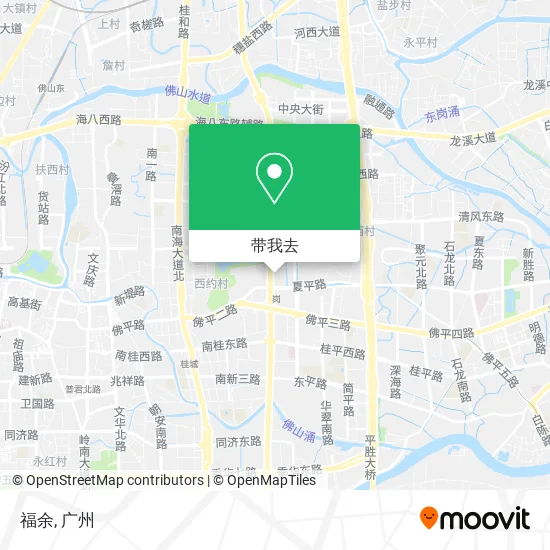 福余地图