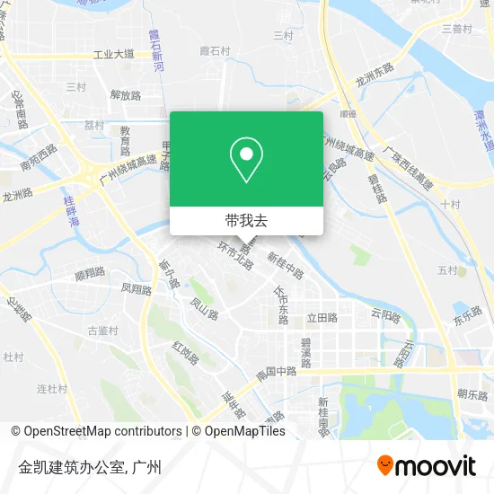金凯建筑办公室地图