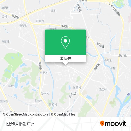 北沙影相馆地图