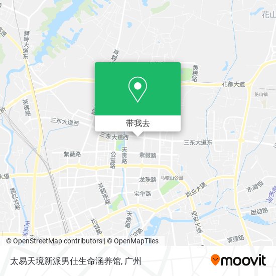 太易天境新派男仕生命涵养馆地图