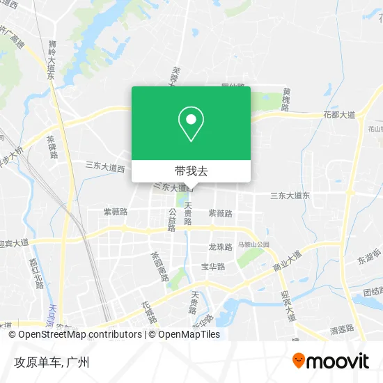 攻原单车地图