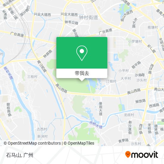 石马山地图