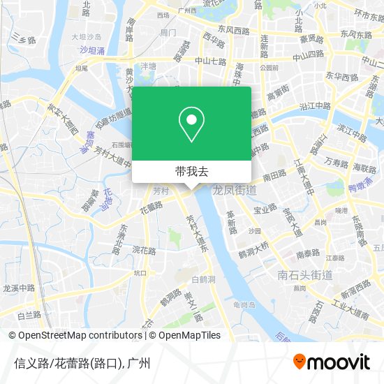 信义路/花蕾路(路口)地图